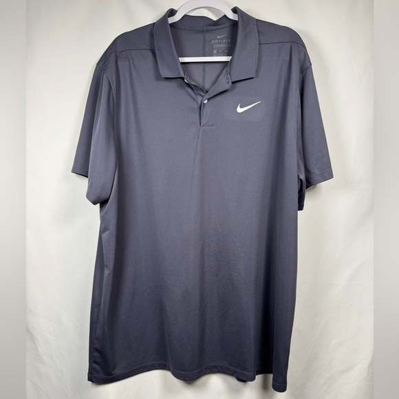 Nike Men's Dri-Fit Golf Polo Shirt Navy XXL - Picture 1 of 4
